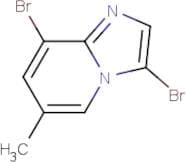 3,8-Dibromo-6-methylimidazo[1,2-a]pyridine