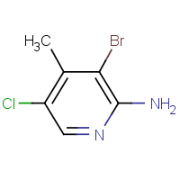 2-Amino-3-bromo-5-chloro-4-methylpyridine