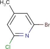 2-Bromo-6-chloro-4-methylpyridine