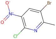 5-Bromo-2-chloro-6-methyl-3-nitropyridine