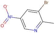 3-Bromo-2-methyl-5-nitropyridine