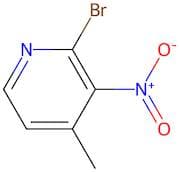 2-Bromo-4-methyl-3-nitropyridine