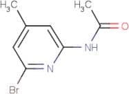 2-acetamido-4-methyl-6-bromopyridine