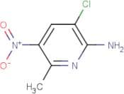 2-Amino-3-chloro-6-methyl-5-nitropyridine