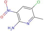 2-Amino-5-chloro-6-methyl-3-nitropyridine