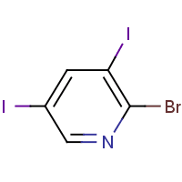 2-Bromo-3,5-diiodopyridine
