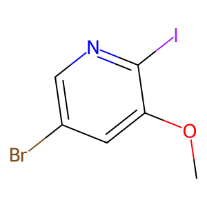 5-Bromo-2-iodo-3-methoxypyridine