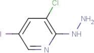 3-Chloro-2-hydrazino-5-iodopyridine