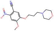 4-Methoxy-5-(3-morpholin-4-yl-propoxy)-2-nitro-benzonitrile