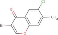 3-Bromo-6-chloro-7-methylchromone