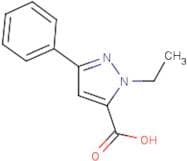 1-Ethyl-3-phenyl-1h-pyrazole-5-carboxylic acid