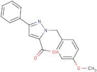 1-(4-Methoxybenzyl)-3-phenyl-1h-pyrazole-5-carboxylic acid