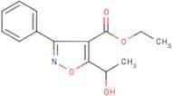 Ethyl 5-(1-hydroxyethyl)-3-phenylisoxazole-4-carboxylate