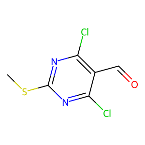 4,6-Dichloro-2-methylsulphanyl-pyrimidine-5-carbaldehyde