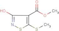 3-Hydroxy-5-methylsulphanyl-isothiazole-4-carboxylic acid methyl ester