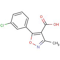 5-(3-Chloro-phenyl)-3-methyl-isoxazole-4-carboxylic acid