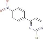 4-(4-Nitro-phenyl)-pyrimidine-2-thiol