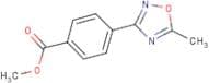4-(5-Methyl-[1,2,4]oxadiazol-3-yl)-benzoic acid methyl ester