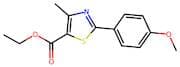 2-(4-Methoxy-phenyl)-4-methyl-thiazole-5-carboxylic acid ethyl ester