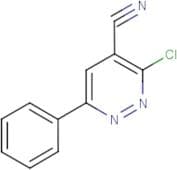 3-Chloro-6-phenyl-pyridazine-4-carbonitrile