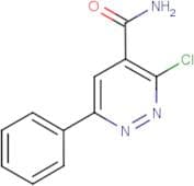 3-Chloro-6-phenyl-pyridazine-4-carboxylic acid amide
