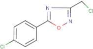 3-(Chloromethyl)-5-(4-chlorophenyl)-[1,2,4]oxadiazole