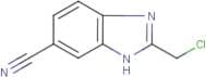 2-(Chloromethyl)-3H-benzoimidazole-5-carbonitrile