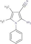 2-Amino-4,5-dimethyl-1-phenyl-1H-pyrrole-3-carbonitrile