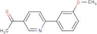 1-[6-(3-Methoxyphenyl)pyridin-3-yl]ethanone