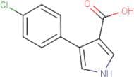 4-(4-Chlorophenyl)-1H-pyrrole-3-carboxylic acid