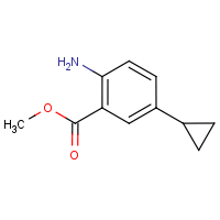 2-Amino-5-cyclopropylbenzoic acid methyl ester