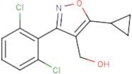 (5-Cyclopropyl-3-(2,6-dichlorophenyl)isoxazol-4-yl)methanol