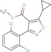 Methyl 5-cyclopropyl-3-(2,6-dichlorophenyl)isoxazole-4-carboxylate