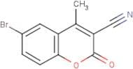 6-Bromo-3-cyano-4-methylcoumarin