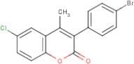 3-(4’-Bromophenyl)-6-chloro-4-methylcoumarin