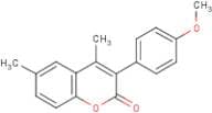 4,6-Dimethyl-3-(4’-methoxyphenyl)coumarin