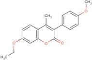 7-Ethoxy-3-(4’-methoxyphenyl)-4-methylcoumarin