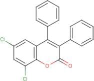6,8-Dichloro-3,4-diphenylcoumarin