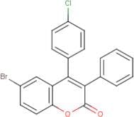 6-Bromo-4(4’-chlorophenyl)-3-phenylcoumarin