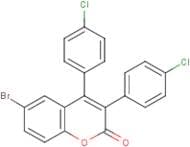 6-Bromo-3,4-di(4’-chlorophenyl)coumarin