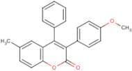 6-Methyl-3-(4’-methoxyphenyl)-4-phenylcoumarin