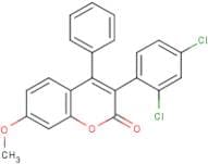3-(2’,4’-Dichlorophenyl)-7-methoxy-4-phenylcoumarin