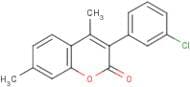 3-(3’-Chlorophenyl)-4,7-dimethylcoumarin