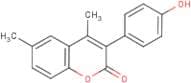 4,6-Dimethyl-3-(4’-hydroxyphenyl)coumarin