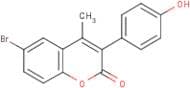 6-Bromo-3-(4’-hydroxyphenyl)-4-methylcoumarin