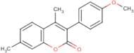 4,7-Dimethyl-3-(4’-methoxyphenyl)coumarin