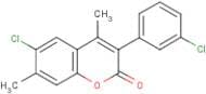 6-Chloro-3-(3’-chlorophenyl)-4,7-dimethylcoumarin