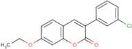 3-(3’-Chlorophenyl)-7-ethoxycoumarin