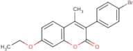 3-(4’-Bromophenyl)-7-ethoxy-4-methylcoumarin