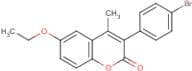 3-(4’-Bromophenyl)-6-ethoxy-4-methylcoumarin